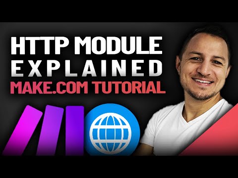 Make a request HTTP module in Make.com - HTTP Module Tutorial #ai #make #http