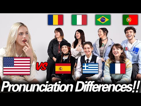 American Was Shocked by Word differences Between Greek &  Romance Languages!!