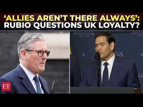 ‘US learned that allies aren’t always there…’: Rubio’s subtle dig at UK as US set to hit Iran hard?