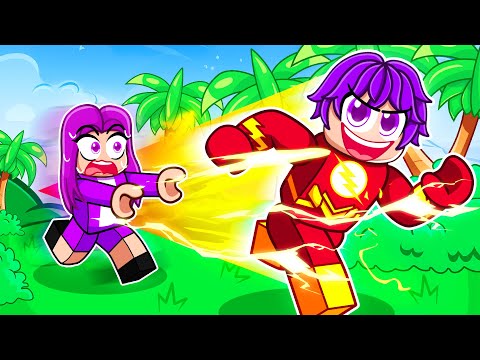 Becoming THE FLASH in Roblox!
