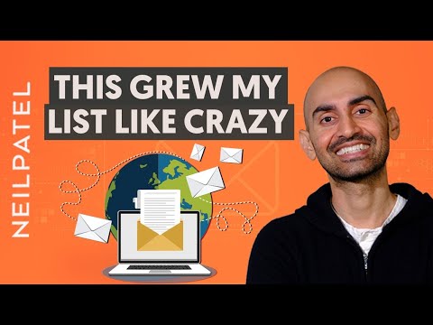 How I grew my email subscriber list to 873,049 subscribers
