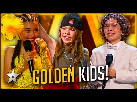 Golden Kids! Every Kid Who Won The GOLDEN BUZZER in 2025!