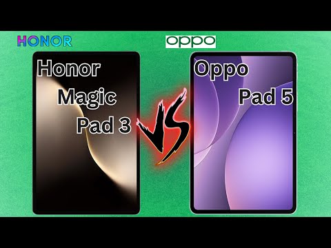 Honor Magic Pad 3 VS Oppo Pad 5