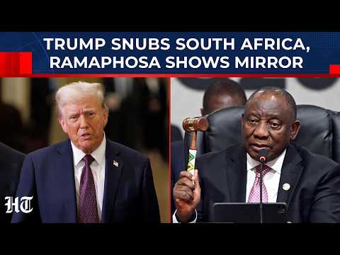 Ramaphosa & Trump’s G20 Gavel Battle Ignites The Ugliest US- South Africa Clash Yet | G20 Miami