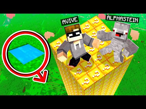 SPRINGE NIEMALS von diesem TURM (UNMÖGLICH) in Minecraft