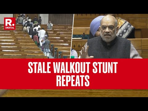 BREAKING: Opposition Walks Out Of Lok Sabha During Amit Shah's Speech On S.I.R Debate