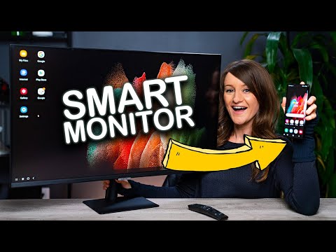 Samsung Smart Monitor! Is it any GOOD?! 👀