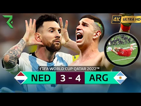 MESSI SHOWED HE'S A GENIUS AND SHOWED VAN GAAL'S NETHERLANDS WHO'S BOSS IN AN EPIC MATCH