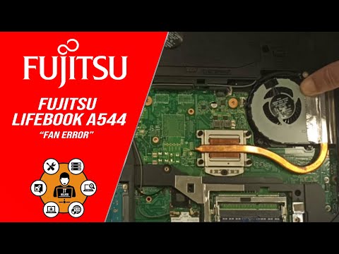 Fujitsu Siemens Lifebook A544 "FAN ERROR"