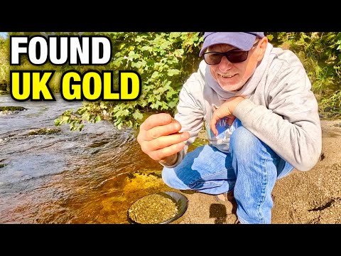 Gold Panning in Scotland for the First Time – You Won’t Believe What I Found!