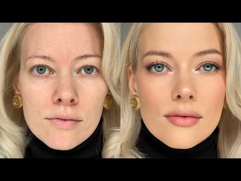 Minimal Makeup Tutorial | Less Is More Everyday Routine | Elena Rachitskaya