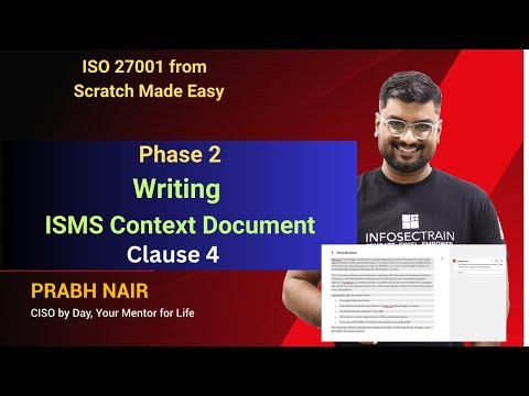 How to Write Effective ISMS Documents:Interpret Clause 4
