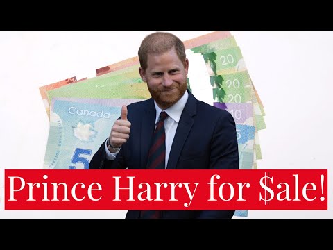 Prince Harry for $ALE! Harry to Inexplicably Speak at Canadian Real Estate Conference in Ontario🤨