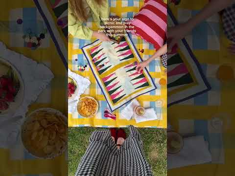 Summer Picnic with Backgammon