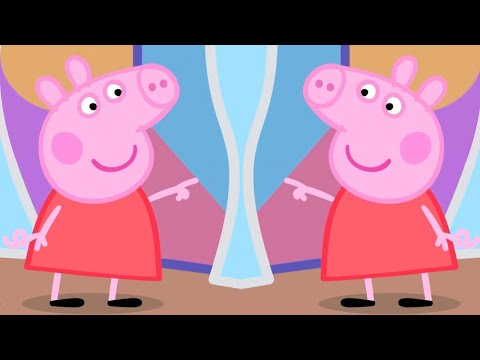 Peppa Pig Learns About Mirrors | Kids TV And Stories