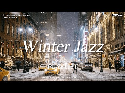 🎧𝐏𝐥𝐚𝐲𝐥𝐢𝐬𝐭 ❄️ Winter Jazz Café Collection ☕ 겨울 재즈 카페 컬렉션 🎷 ウィンタージャズカフェ ✨