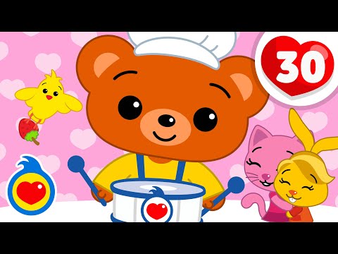 Бам и его друзья 🐻 Песенка про дружбу для детей | Плим Плим