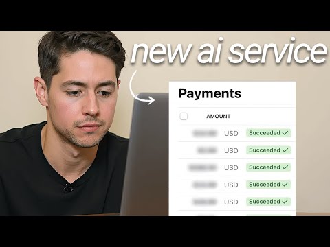 Watch me start & sell an AI service in 10 hours