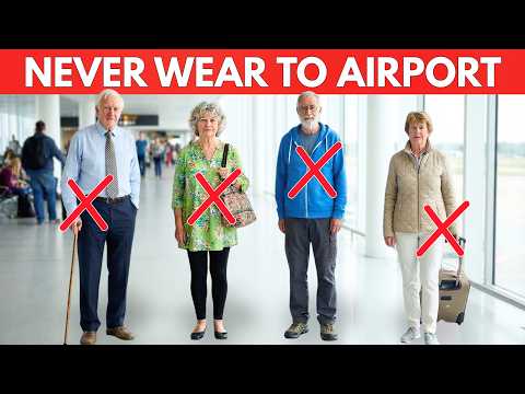 10 Travel Outfits Seniors Should NEVER Wear to the Airport in 2026 (Huge Mistake!)