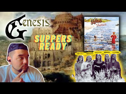 "Suppers Ready" by GENESIS -- Drummer reacts!