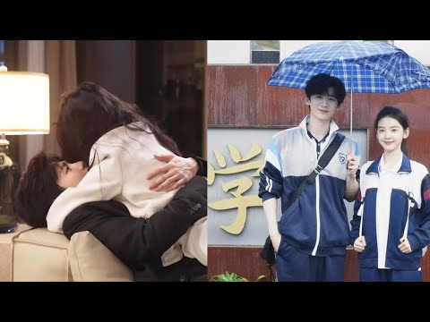 【花絮】白敬亭章若楠花絮，高顔值配一臉，拍攝現場親到停不下來😍 #甜寵 #白敬亭 #章若楠 #难哄