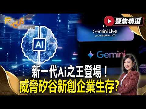 新一代Ai之王登場！威脅矽谷新創企業生存？谷歌CEO警告Ai泡沫化無公司倖免【#聚焦精選】#ai #泡沫化 #矽谷 20251129
