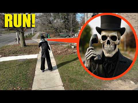 If you ever see him Following you... RUN Away as Fast as possible! (Don't answer his phone)