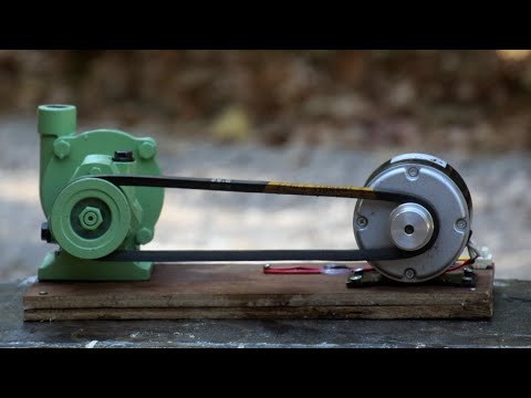 Create Water Pump from DC Motor 24V