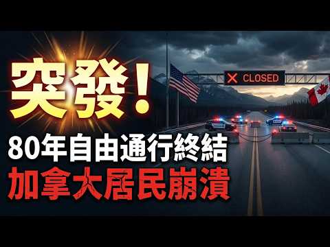 80年美加自由通行終結：邊界路一夜被封！居民崩潰怒喊「太荒謬了」；驚爆！加拿大百億資金流向美國支持川普；快自查！加10萬人被銀行「偷偷扣錢」長達14年！（《港灣播報》20260330-1 JZJ）