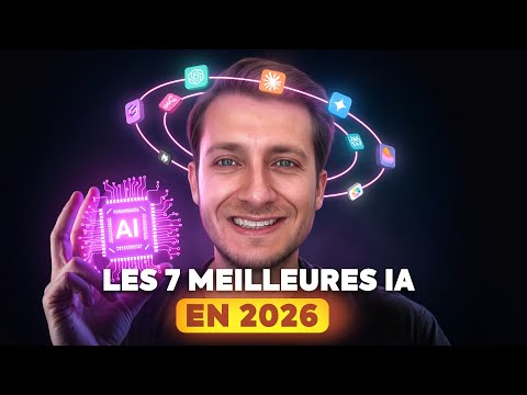 Les 7 IA dont tu as vraiment besoin en 2026 !