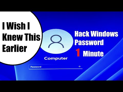 Reset Forgotten Windows Password 10 and 11 Under 1 Minute Without Software.