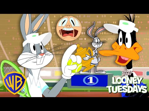GAME ON! 🎾 Tennis & MORE Sports Compilation | Looney Tuesdays | #KidsCartoons @wbkids