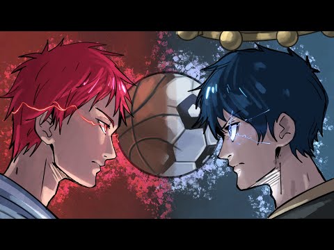 Akashi vs Isagi | Kuroko no Basket vs Blue Lock