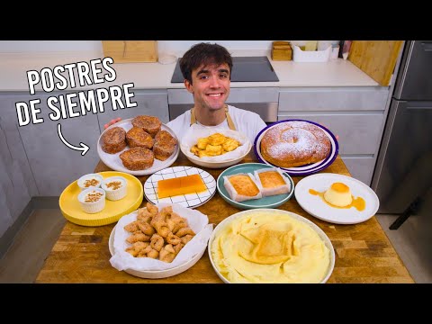 I make 9 classic Spanish desserts