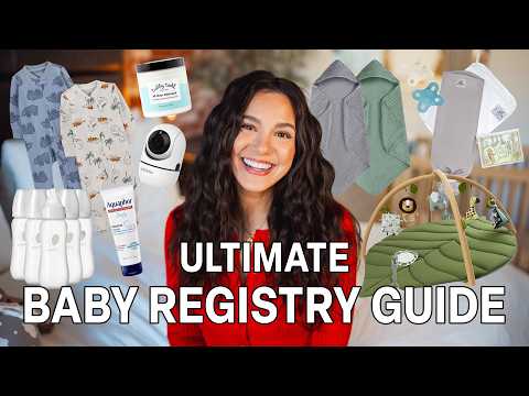 BABY REGISTRY ESSENTIALS: EVERYTHING YOU WILL USE & WHAT YOU CAN DO WITHOUT, FIRST-TIME MOM NEEDS!