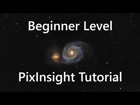 Beginner PixInsight Mono LRGB Galaxy Image Processing Tutorial - Astrophotography