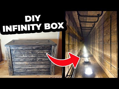 I Made a Box Look Like a Mineshaft - Infinity box