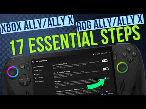 ULTIMATE Optimisation Guide for Xbox Ally/Ally X & ROG Ally/Ally X