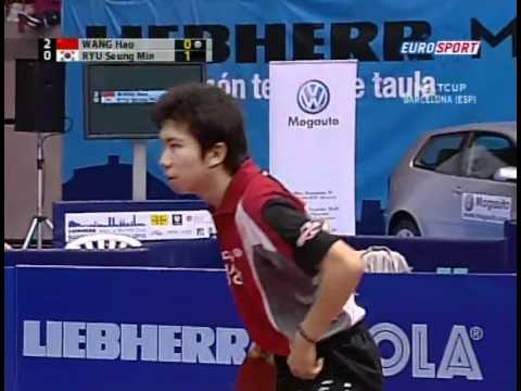 Wang Hao (CHN) vs Ryu Seung Min (KOR)