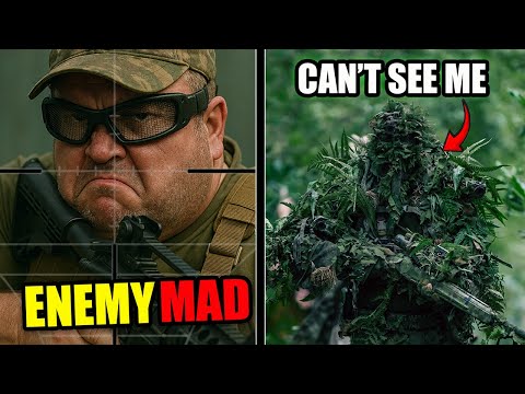 Invisible Ghillie Makes Airsoft Players Rage (2,500 RPM Paragon Armouries URGI M4)