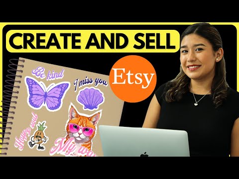 How to Create Stickers to Sell on Etsy using Kittl (Step-by-step in 2024)