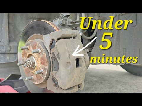 How to change your own car brake pads very easy and quick