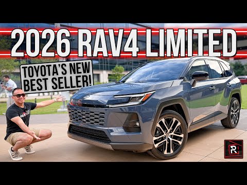 The 2026 Toyota RAV4 Limited Is A Re-Envisioned Hybrid Only Family SUV For The Masses