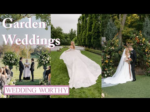 Inside Three Garden-Inspired Weddings | WEDDING WORTHY