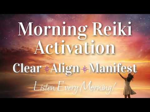 10-Min Morning Meditation to Manifest Dream Life 🌸 Infused w/ Reiki