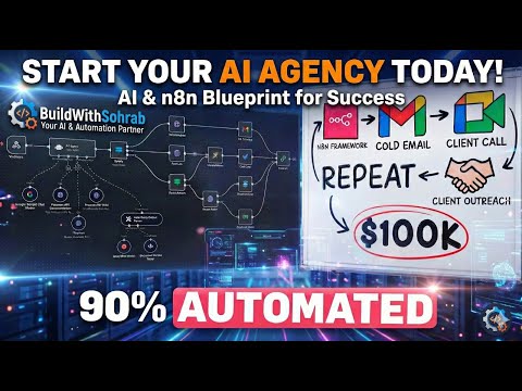 The Ultimate AI Startup Masterclass: Build & Scale Your AI Agency with n8n (Complete Guide)