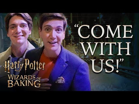 James & Oliver Phelps Take Us On A Harry Potter Set Tour | Harry Potter: Wizards of Baking