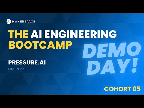 Pressure.AI - The AI Engineering Bootcamp Cohort 5 Demo Day #demoday #learnai