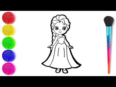 Easy Princess Drawing for Kids | Cute & Simple Style - Bee Art TV