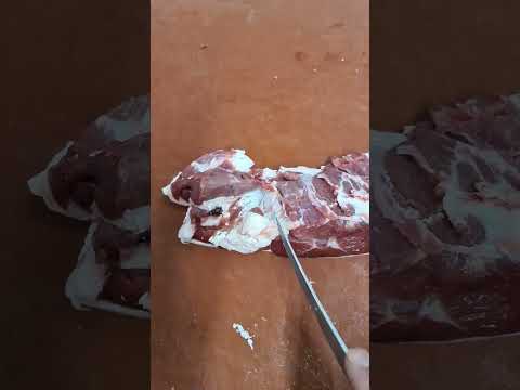 Apprentice Butcher's! Step by step instructions for deboning a Lamb chump/rump with Franco